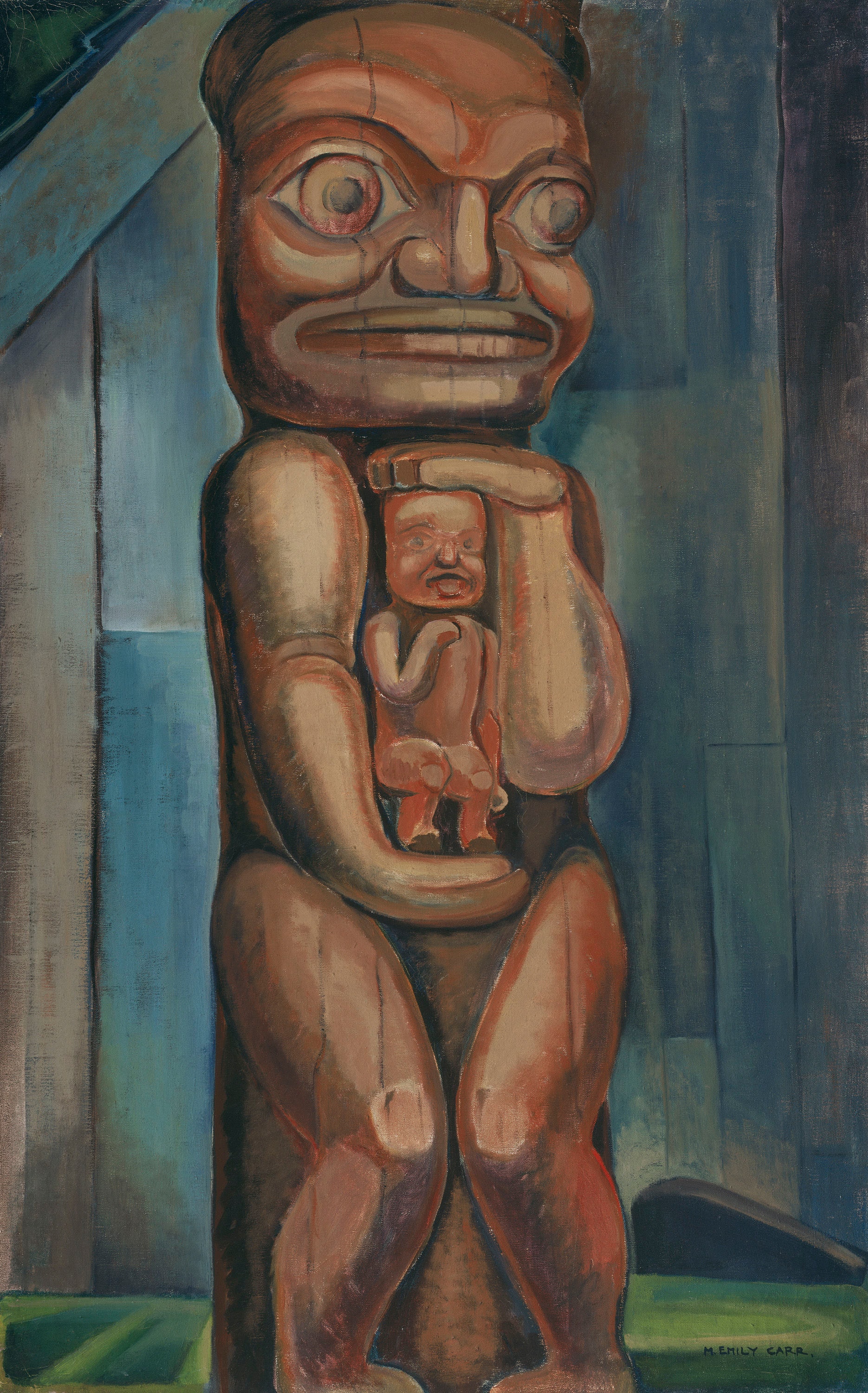 Totem Mother, Kitwancool by Emily Carr