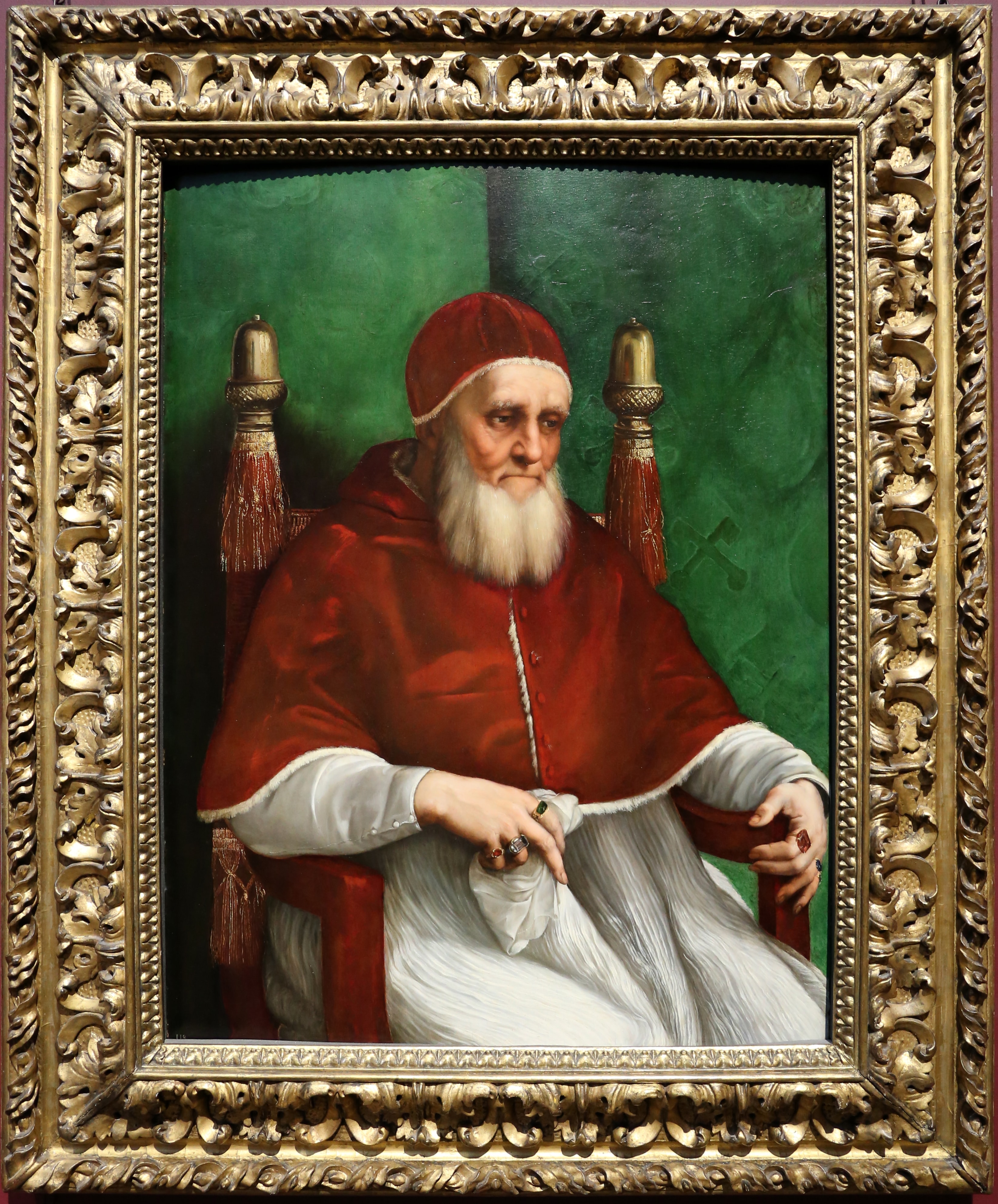 Raffaello, ritratto di giulio II, 1511 by Sailko