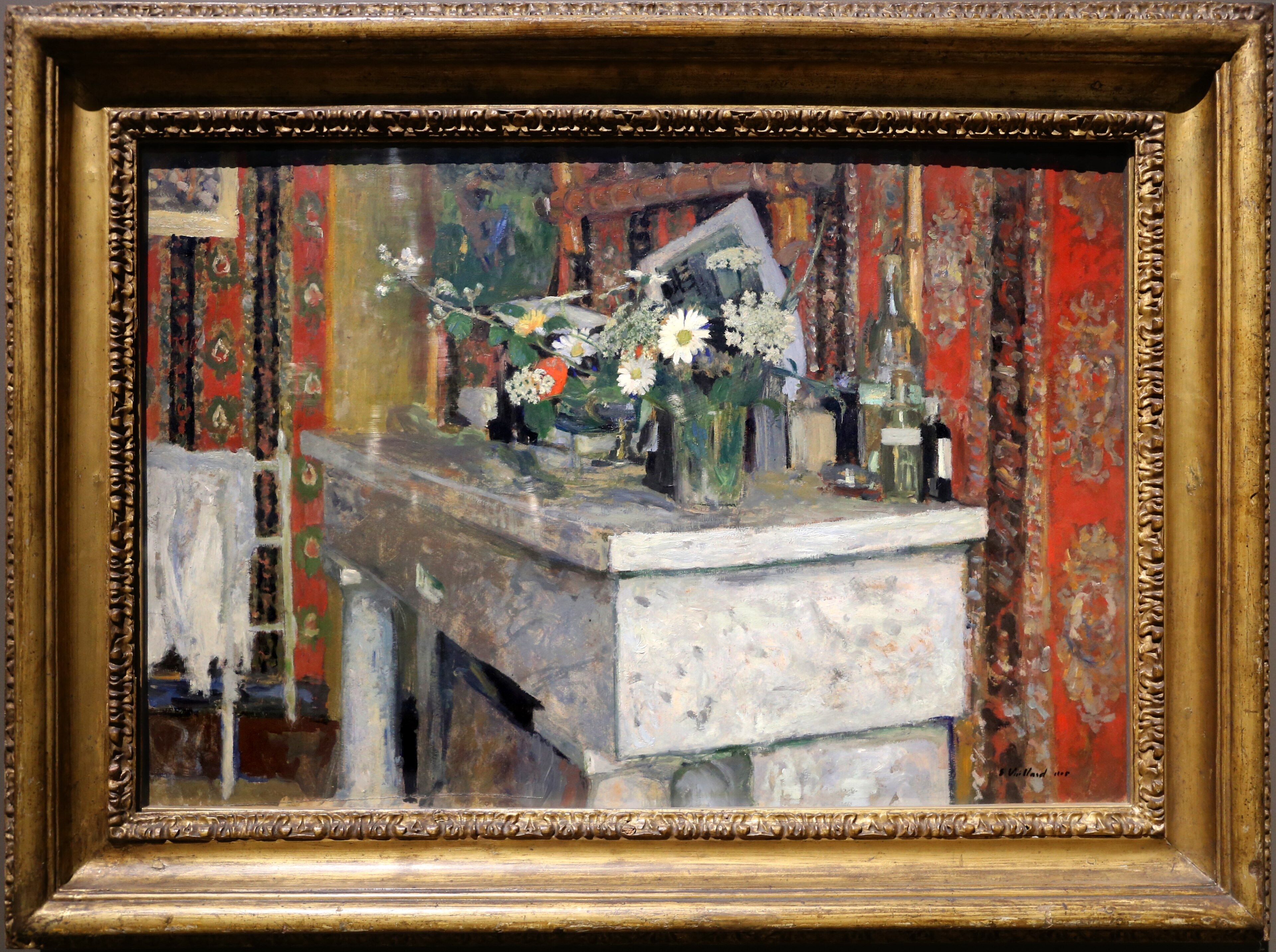 Edouard vuillard, la mensola del camino, 1905 by Sailko