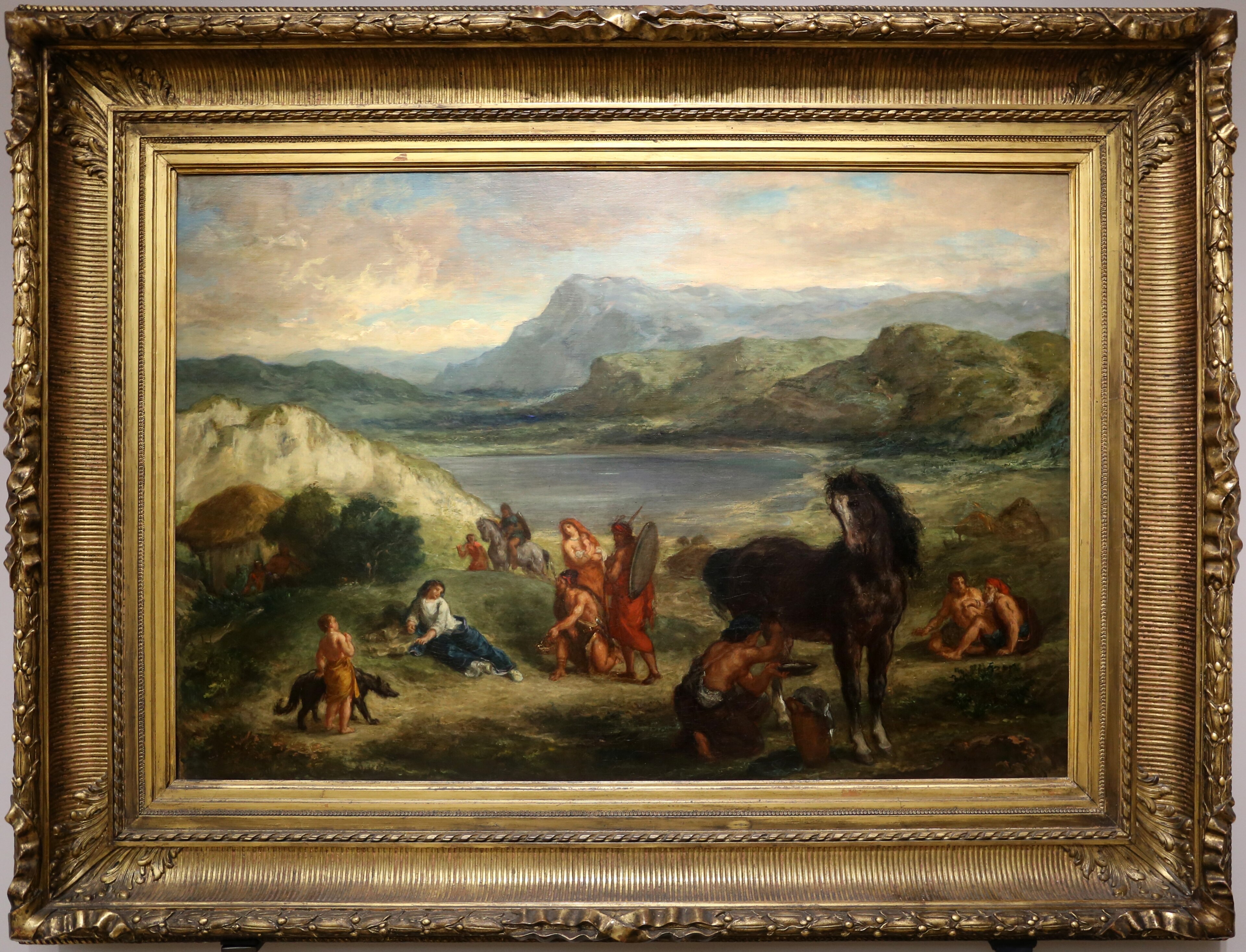 Eugène delacroix, ovidio tra gli sciti, 1859 by Sailko