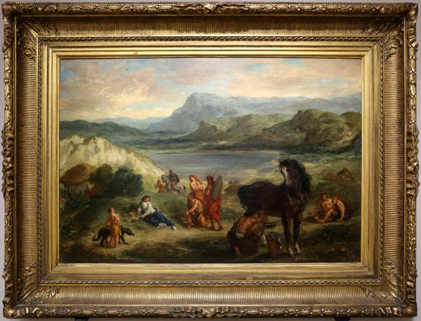 Eugène delacroix, ovidio tra gli sciti, 1859 by Sailko