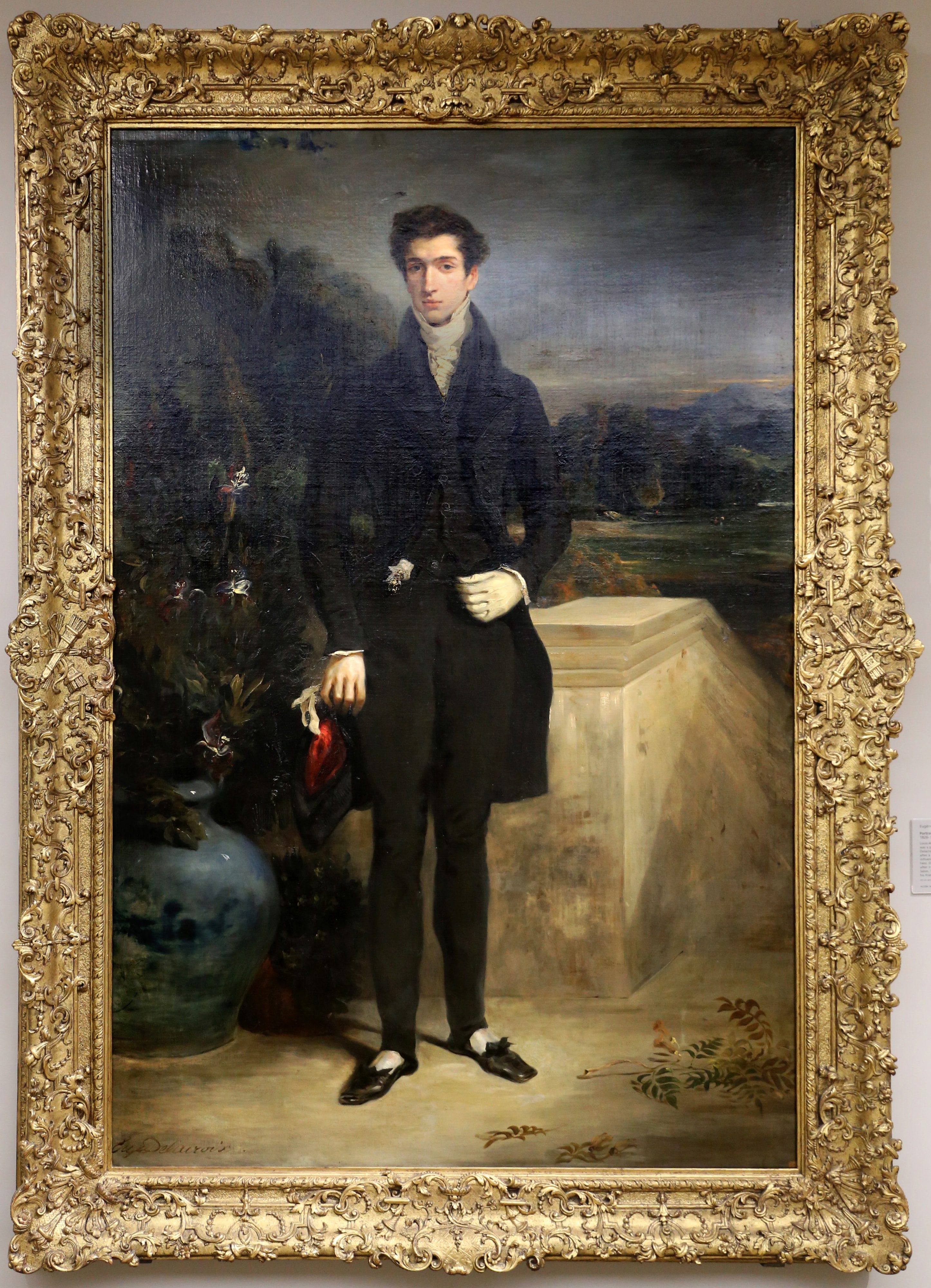 Eugène delacroix, ritratto di louis-auguste schwiter, 1826-30 by Sailko