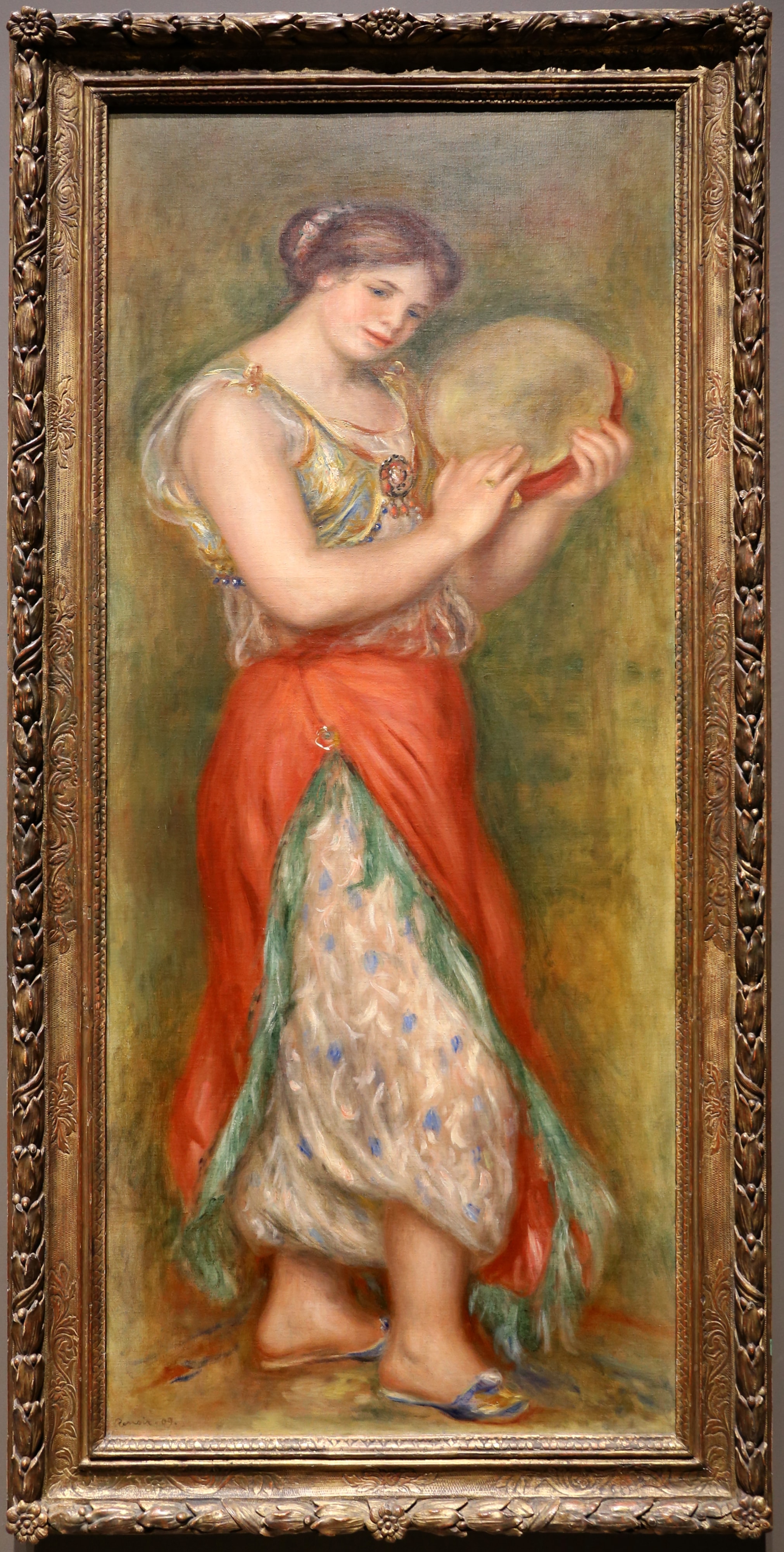 Pierre-auguste renoir, danzatrice con tamburello, 1909 by Sailko