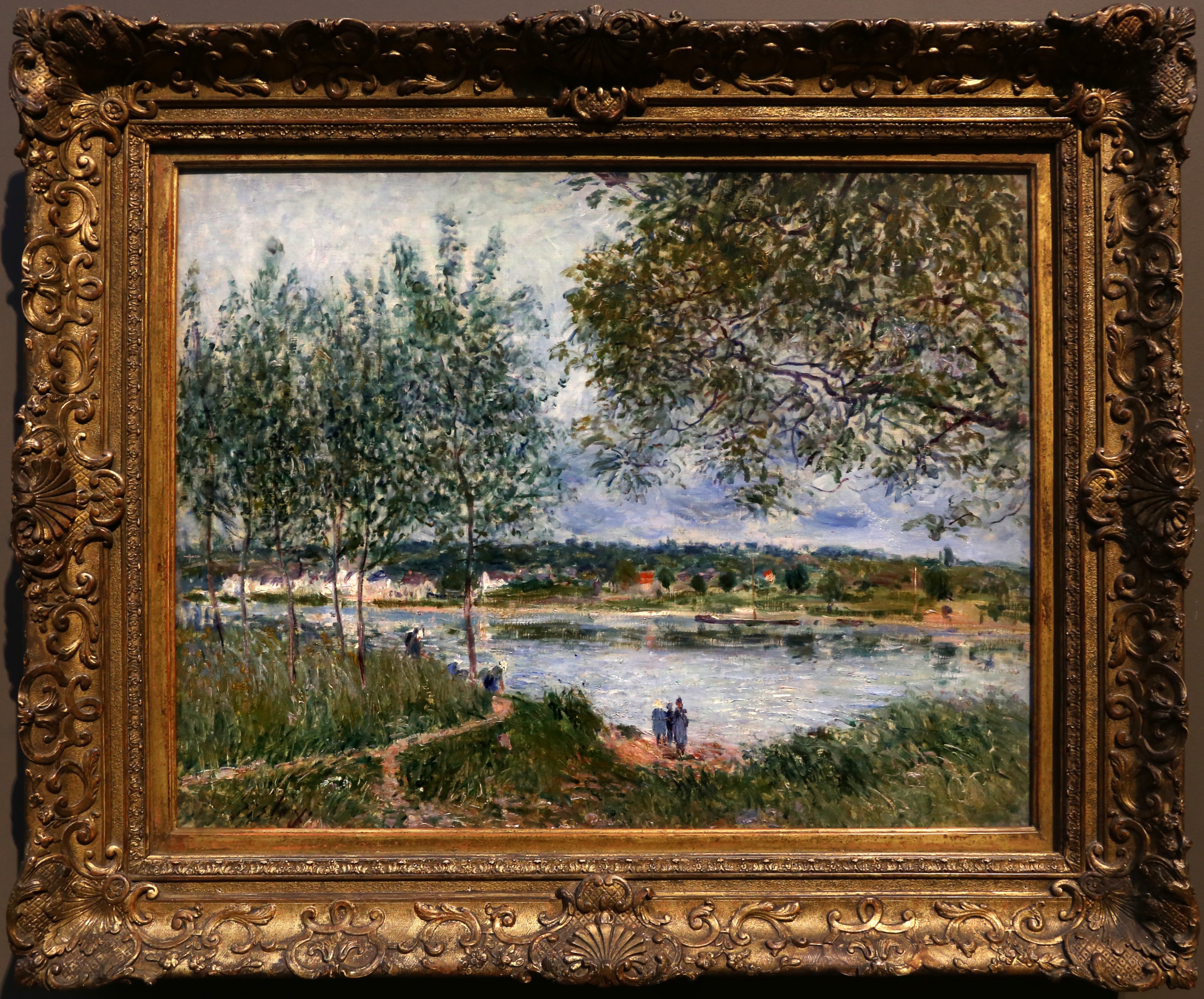 Alfred sisley, il sentiero del vecchio traghetto a by, 1880 by Sailko