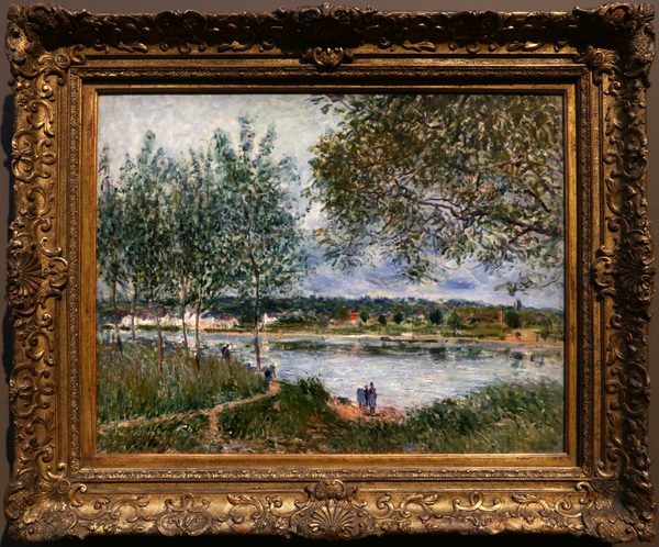 Alfred sisley, il sentiero del vecchio traghetto a by, 1880 by Sailko