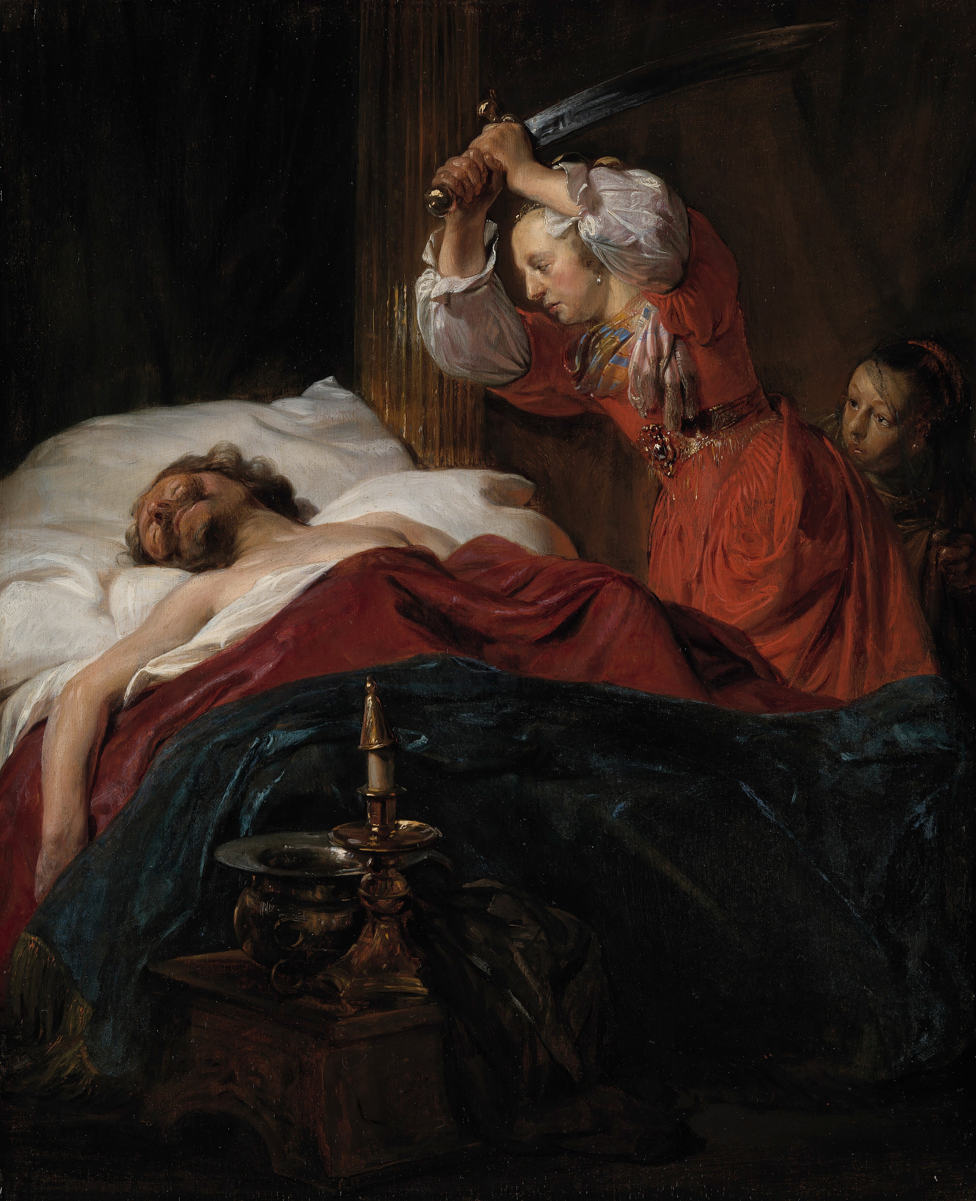 Judith en Holofernes by Jan de Bray