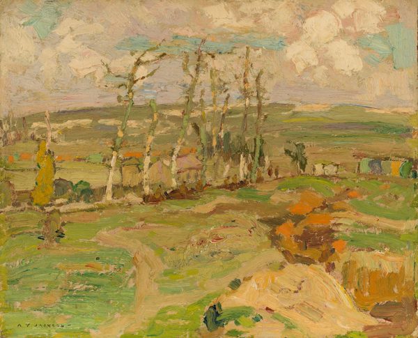 Study for Vimy Ridge from Souchez Valley by A. Y. Jackson