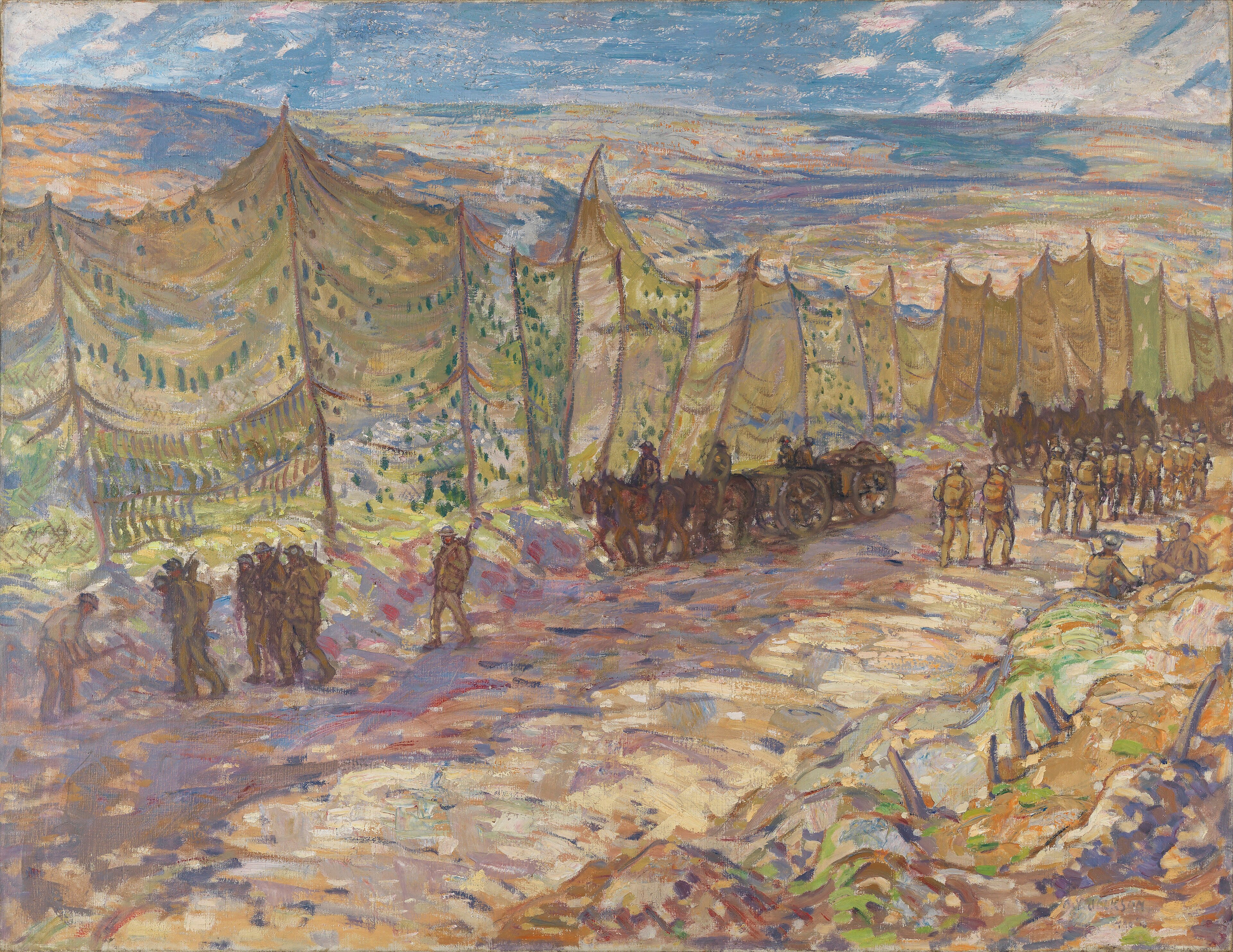 Screened Road 'A' by A. Y. Jackson