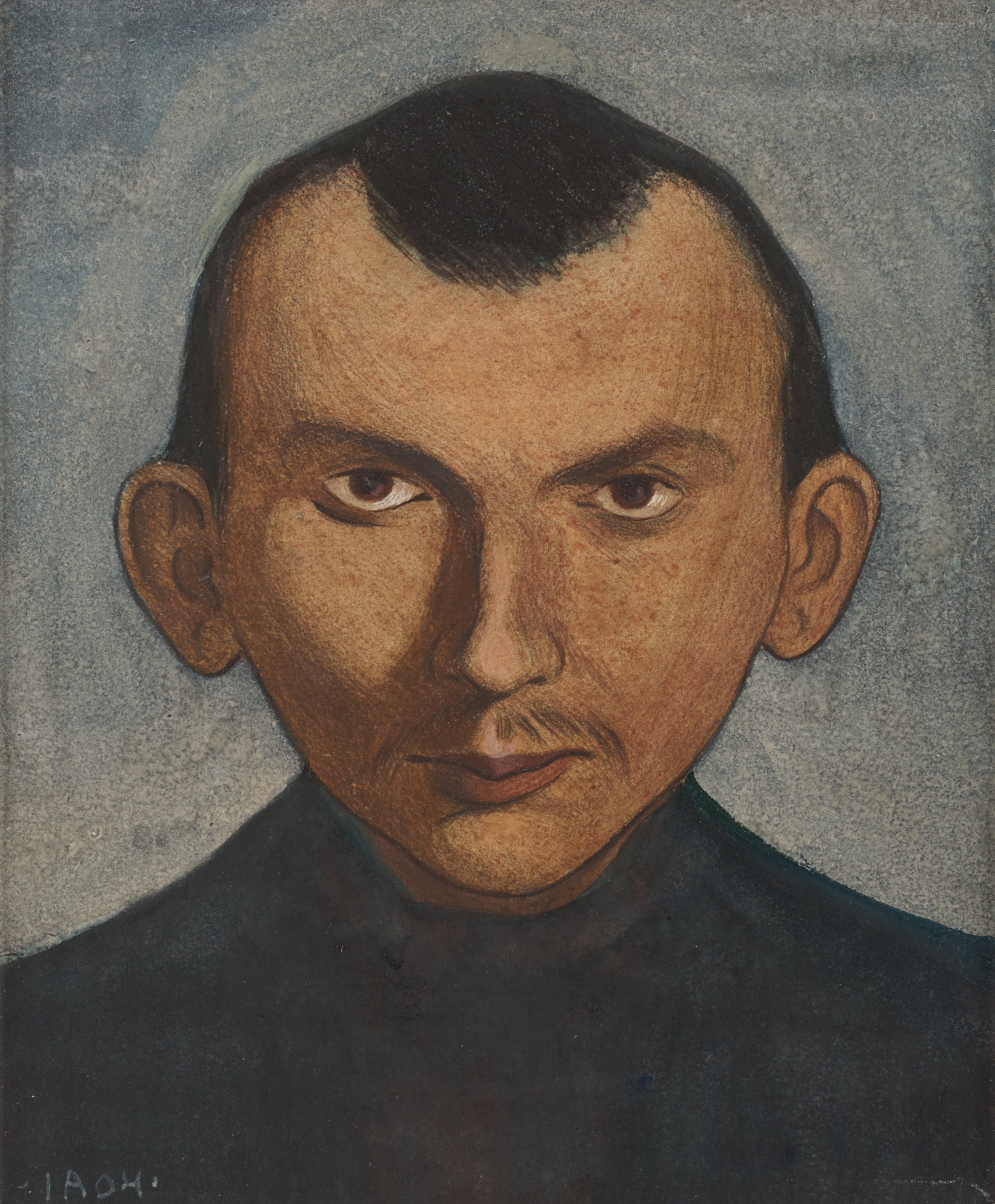 Ivar Arosenius - "Porträtt av Axel Törneman" by Ivar Arosenius