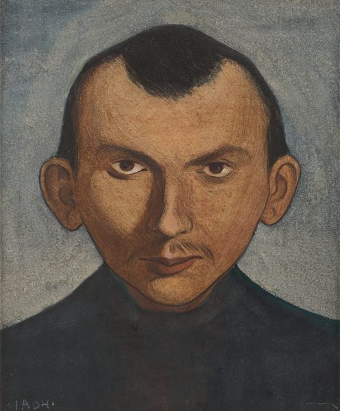 Ivar Arosenius - "Porträtt av Axel Törneman" by Ivar Arosenius