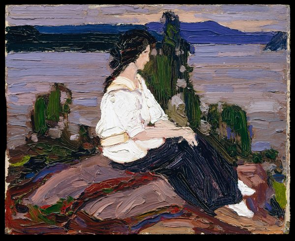 Figure of a Lady, Laura by Tom Thomson