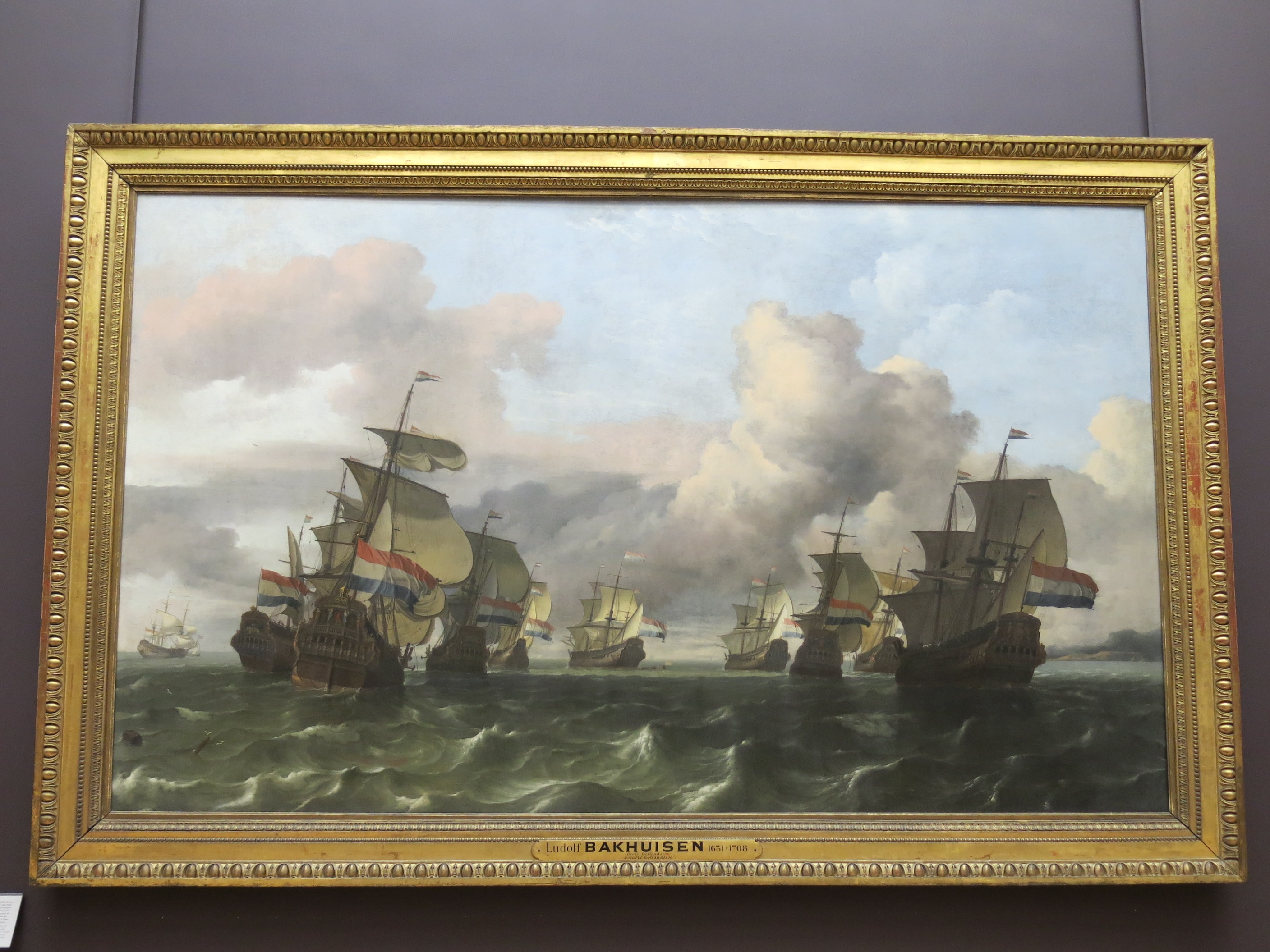 The Return of the Fleet of the Dutch East India Company (Louvre, INV 987) by Tangopaso