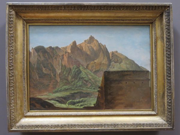 Le sommet du mont Epomeo dans l'île d'Ischia (Louvre, RF 2005-4) by Tangopaso