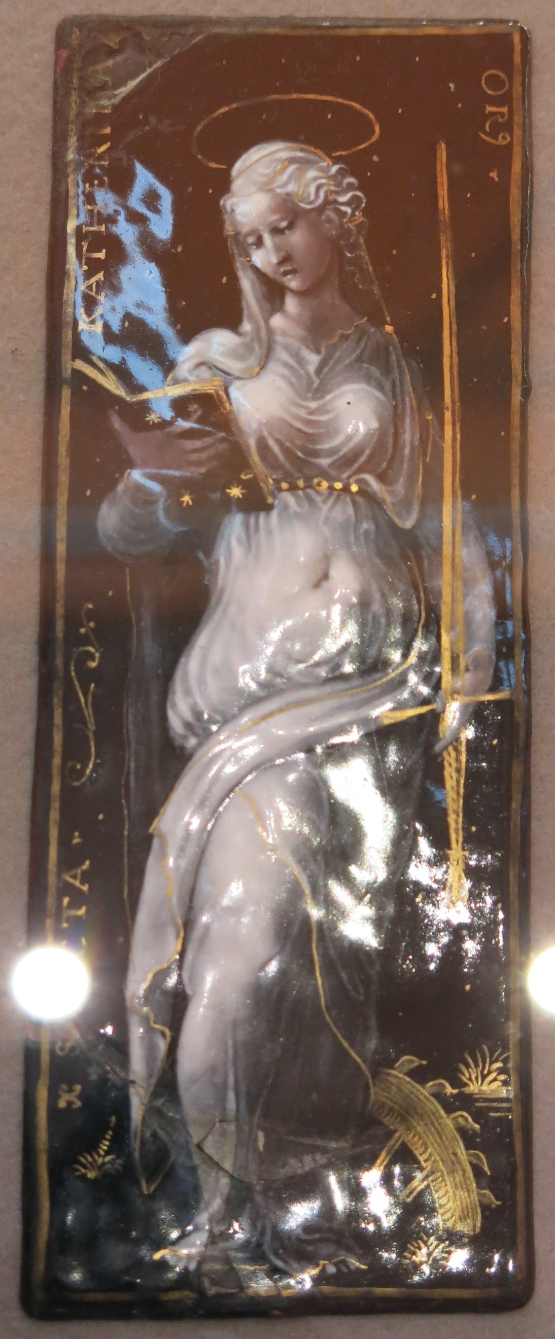 Sainte Catherine d'Alexandrie (Louvre, OA 82) by Tangopaso
