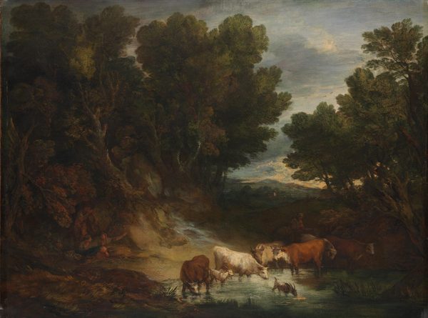 The Watering Place by Thomas Gainsborough