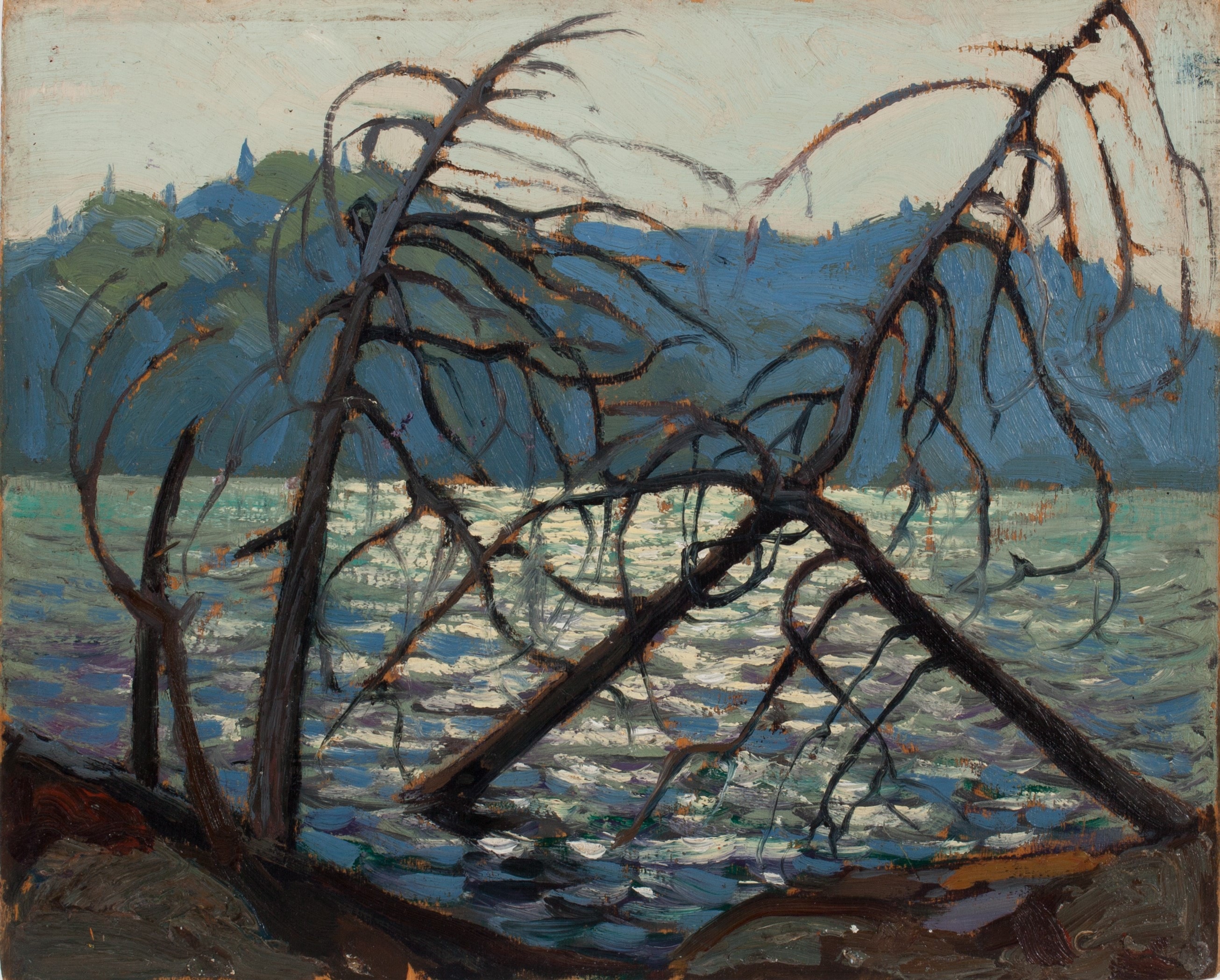Canoe Lake by Tom Thomson
