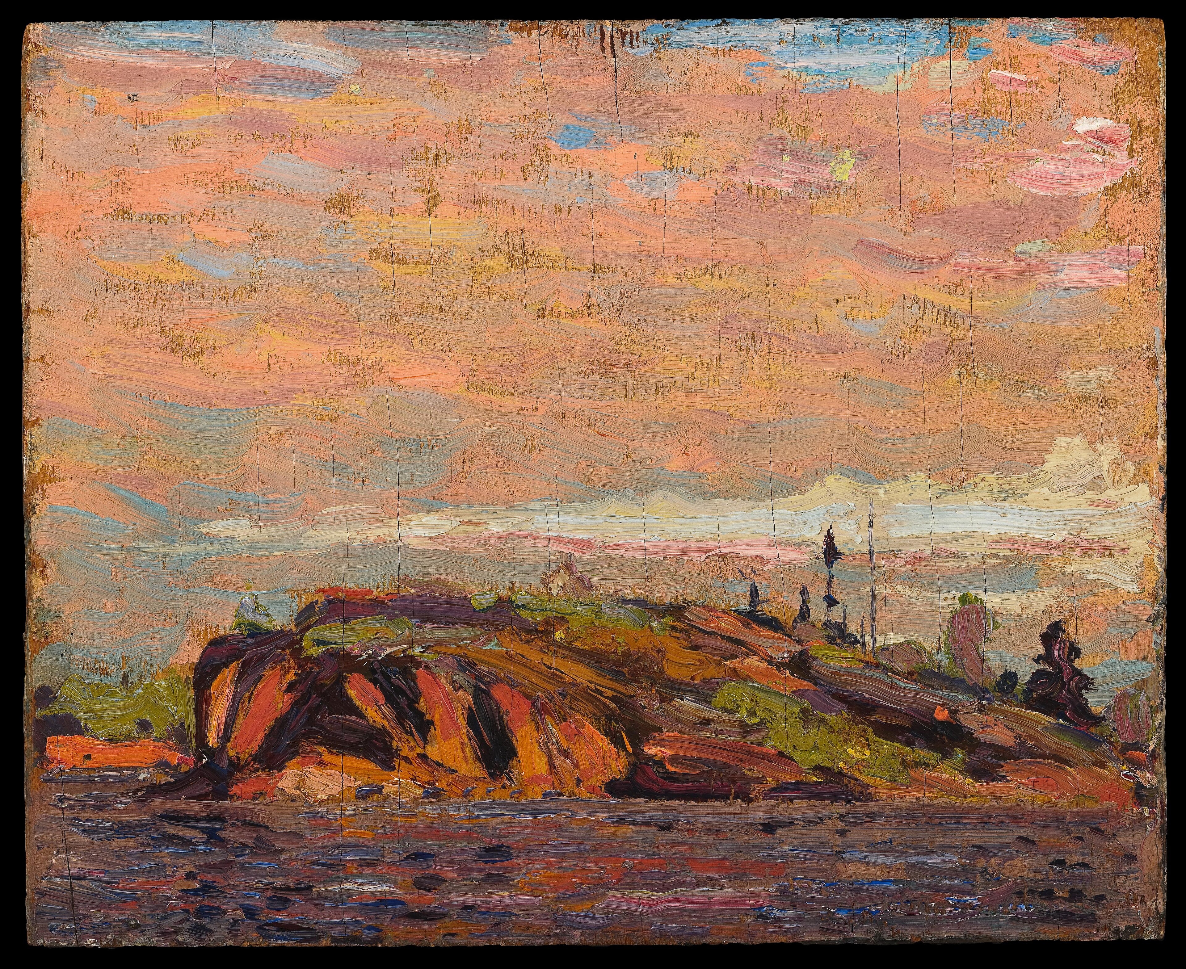Rock, MacCallum's Channel by Tom Thomson