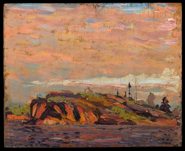 Rock, MacCallum's Channel by Tom Thomson