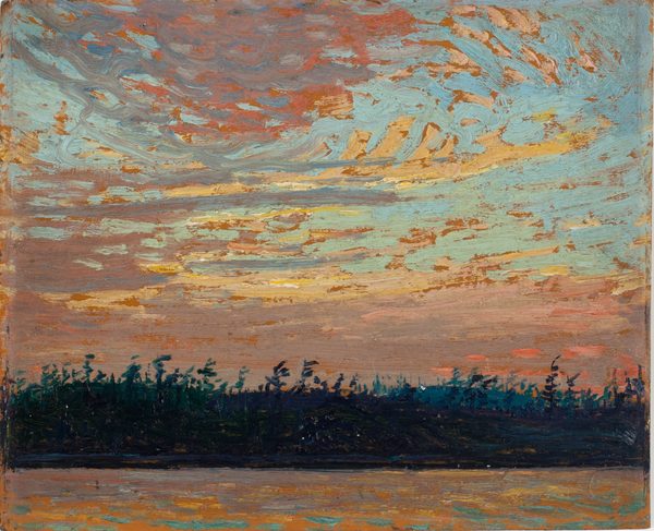 Sunset Sky by Tom Thomson