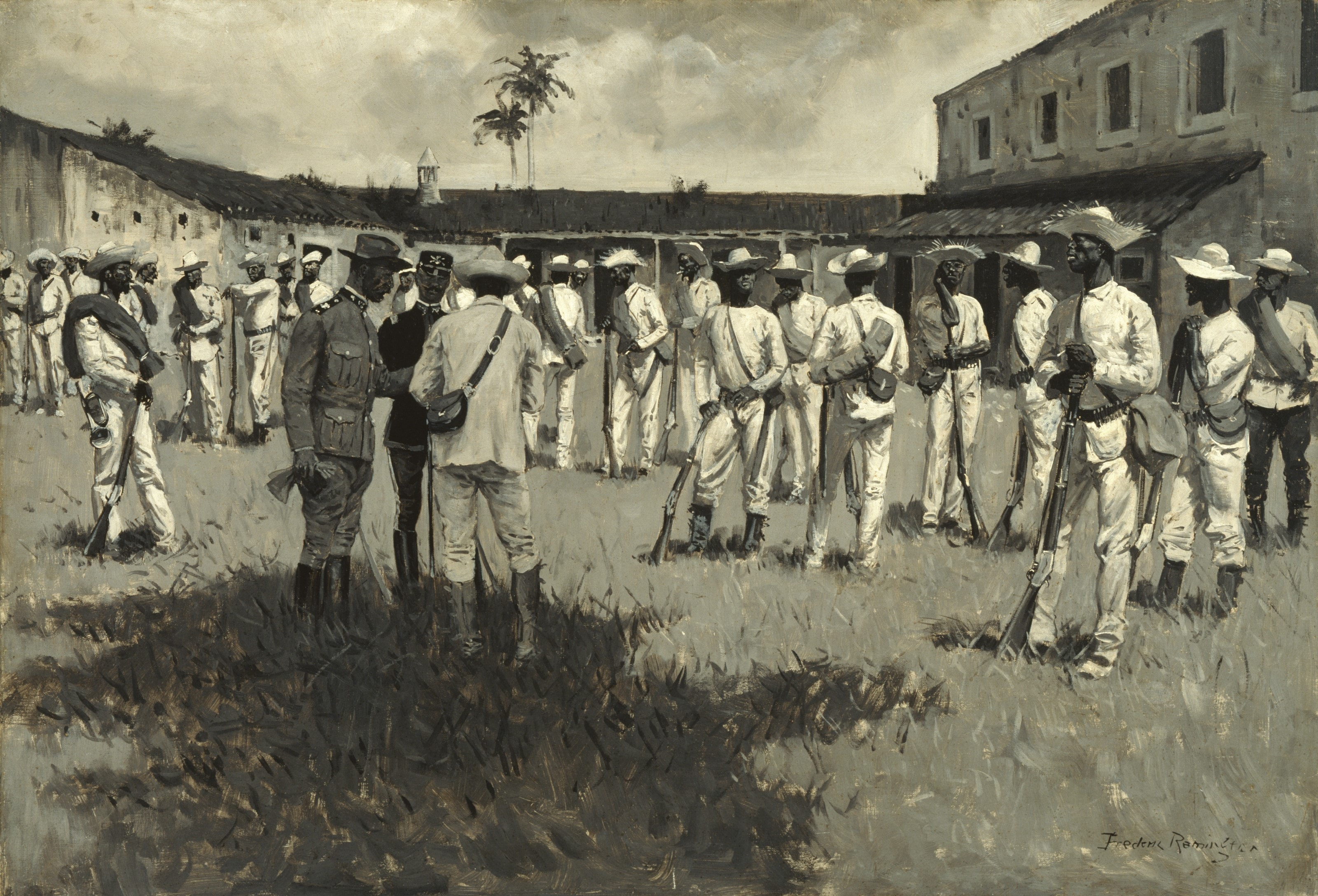 Disbanding Gomez' Army by Frederic Remington