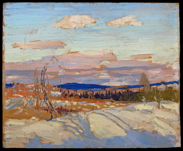 Winter: Sketch for "In Algonquin Park" by Tom Thomson