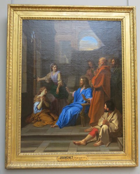 French: Jésus Christ chez Marthe et Marie by Jean Jouvenet