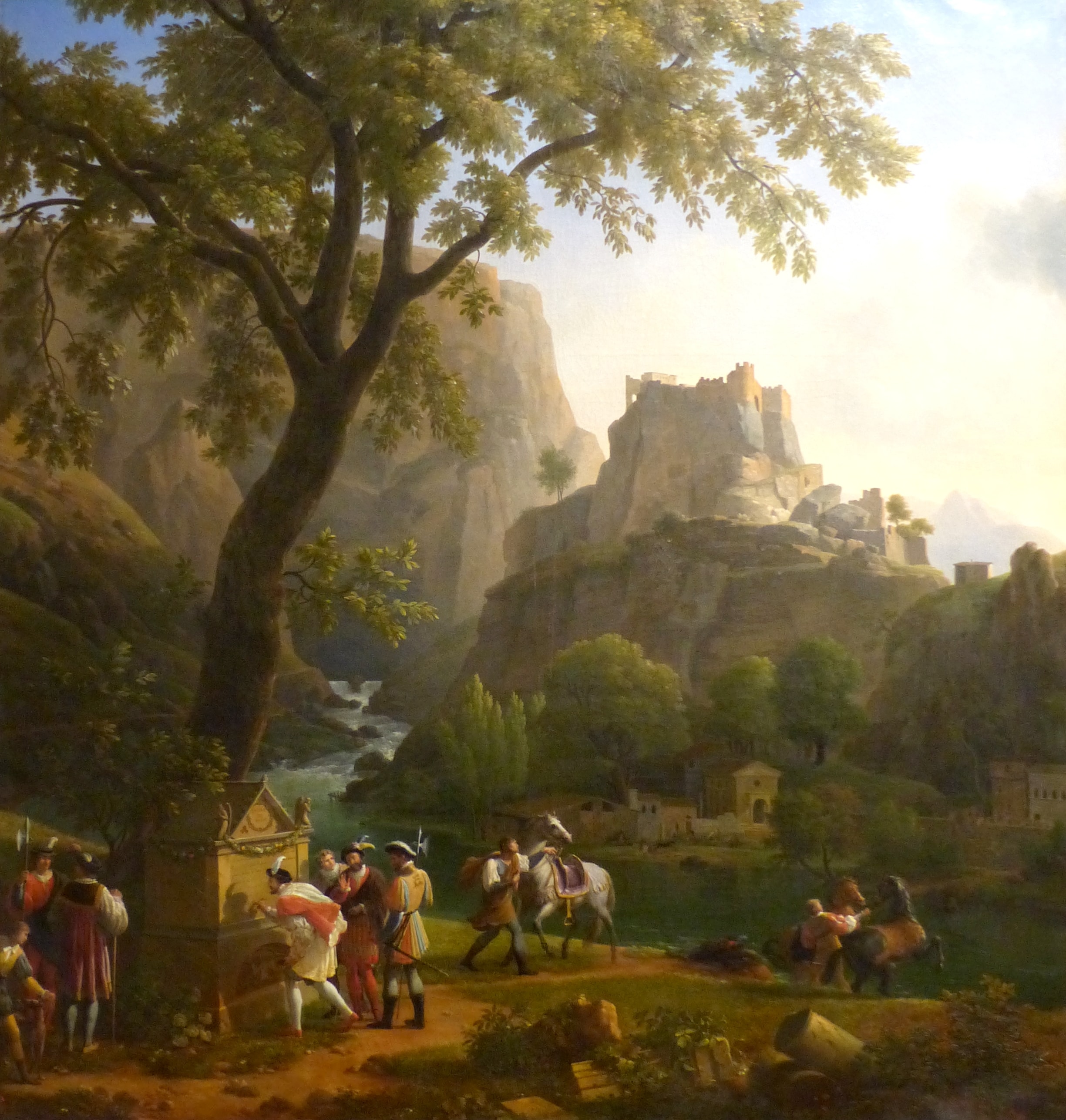 Musée Calvet Bidault Jean-Joseph-Xavier François Ier à La Fontaine de Vaucluse 1820 by Finoskov
