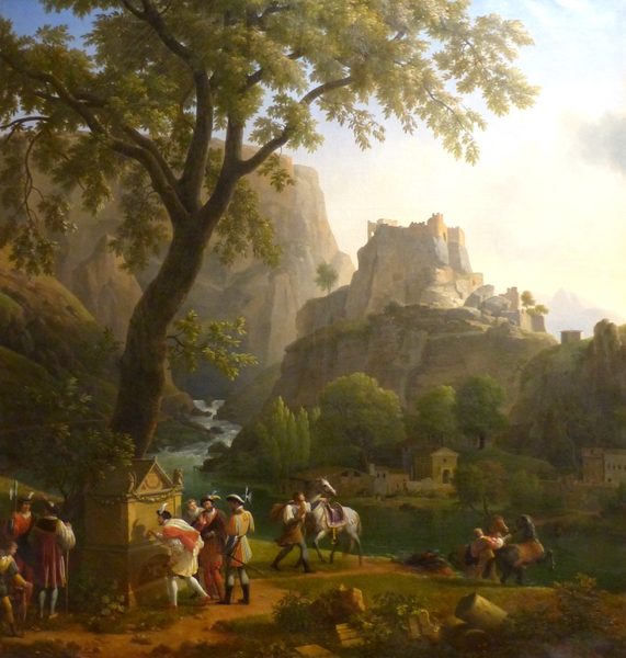 Musée Calvet Bidault Jean-Joseph-Xavier François Ier à La Fontaine de Vaucluse 1820 by Finoskov