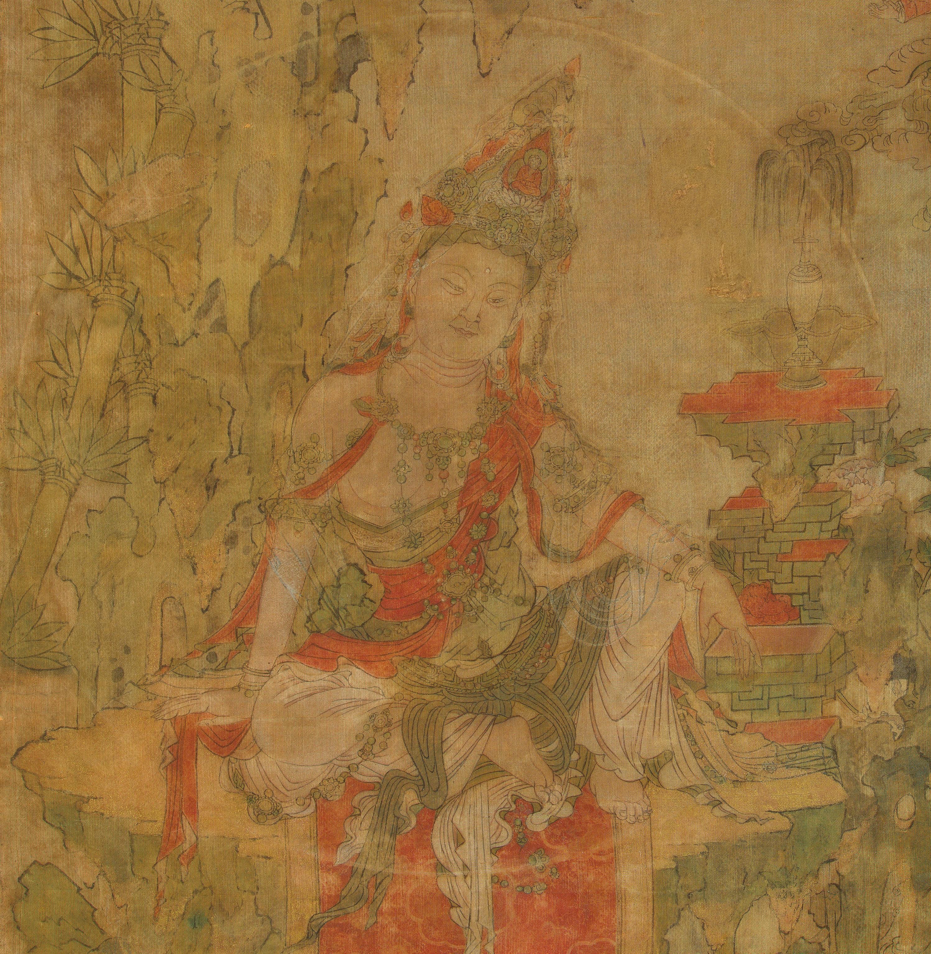 Hermitage Museum XX-2439 Moon-Water Bodhisattva Guanyin by Unknown author Unknown author