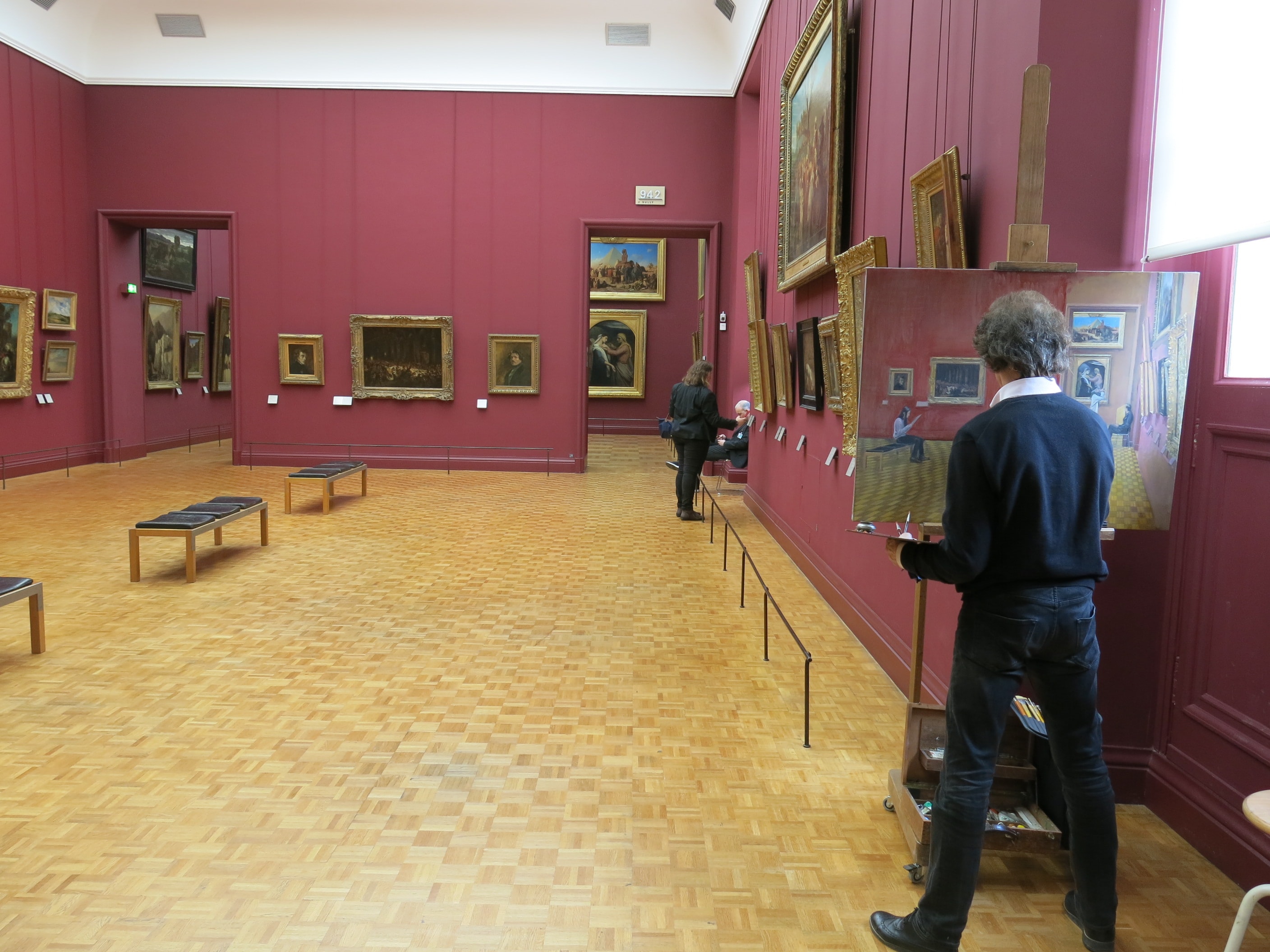 French paintings in the Louvre - Room 62 D201905 by Tangopaso