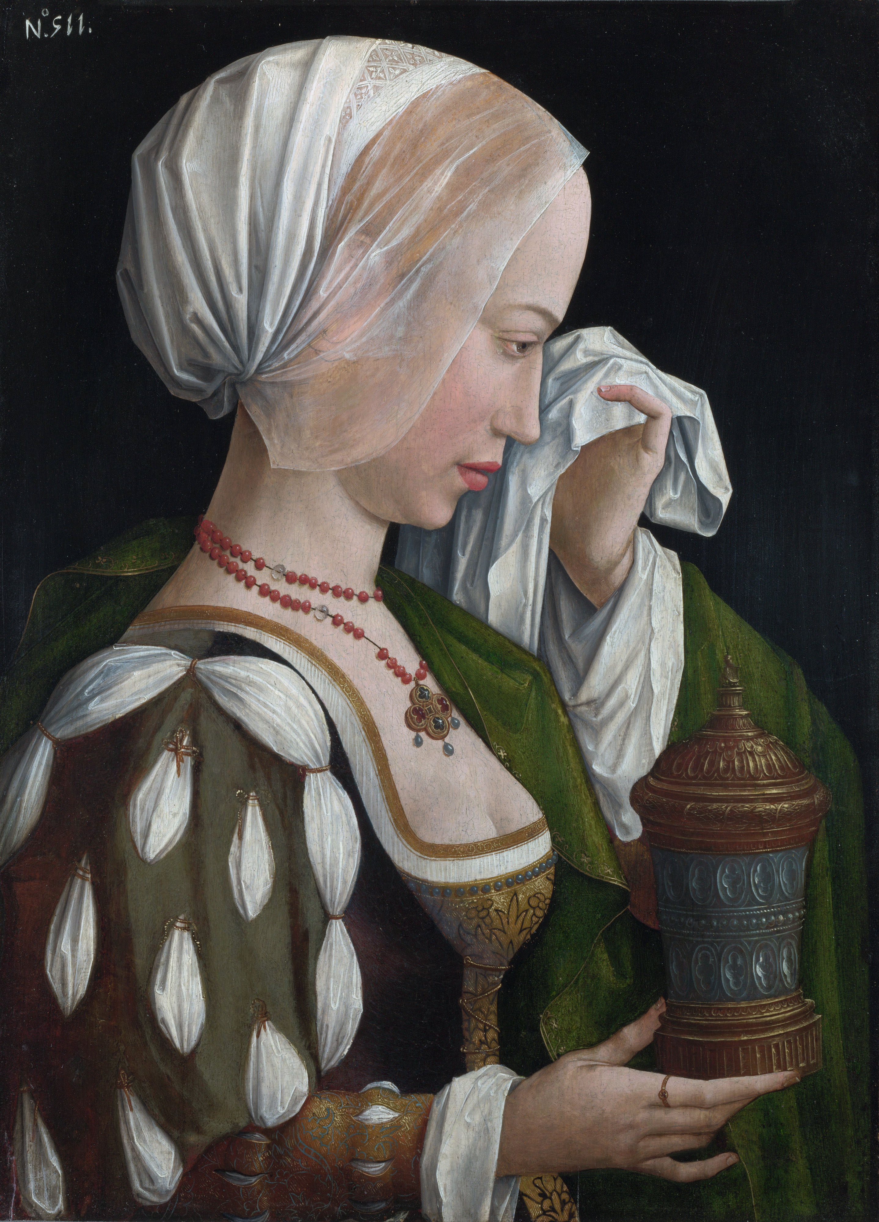 The Magdalen Weeping by Master of the Legend of the Magdalene