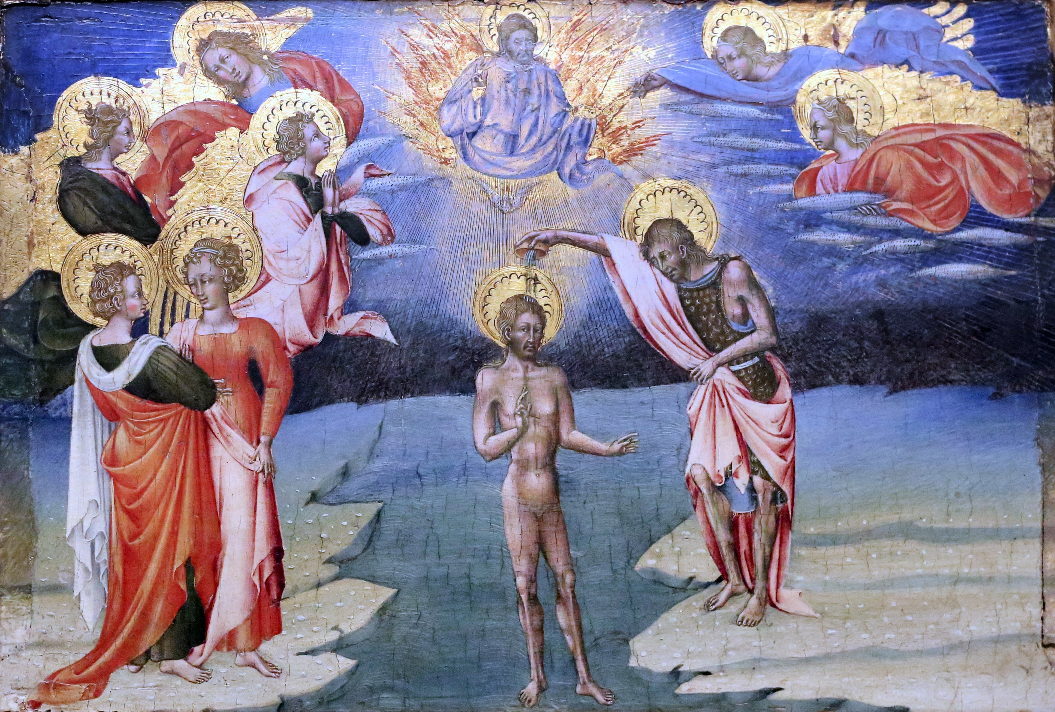 Scenes from the Life of Saint John the Baptist. (1454) National Gallery, London by Giovanni di Paolo