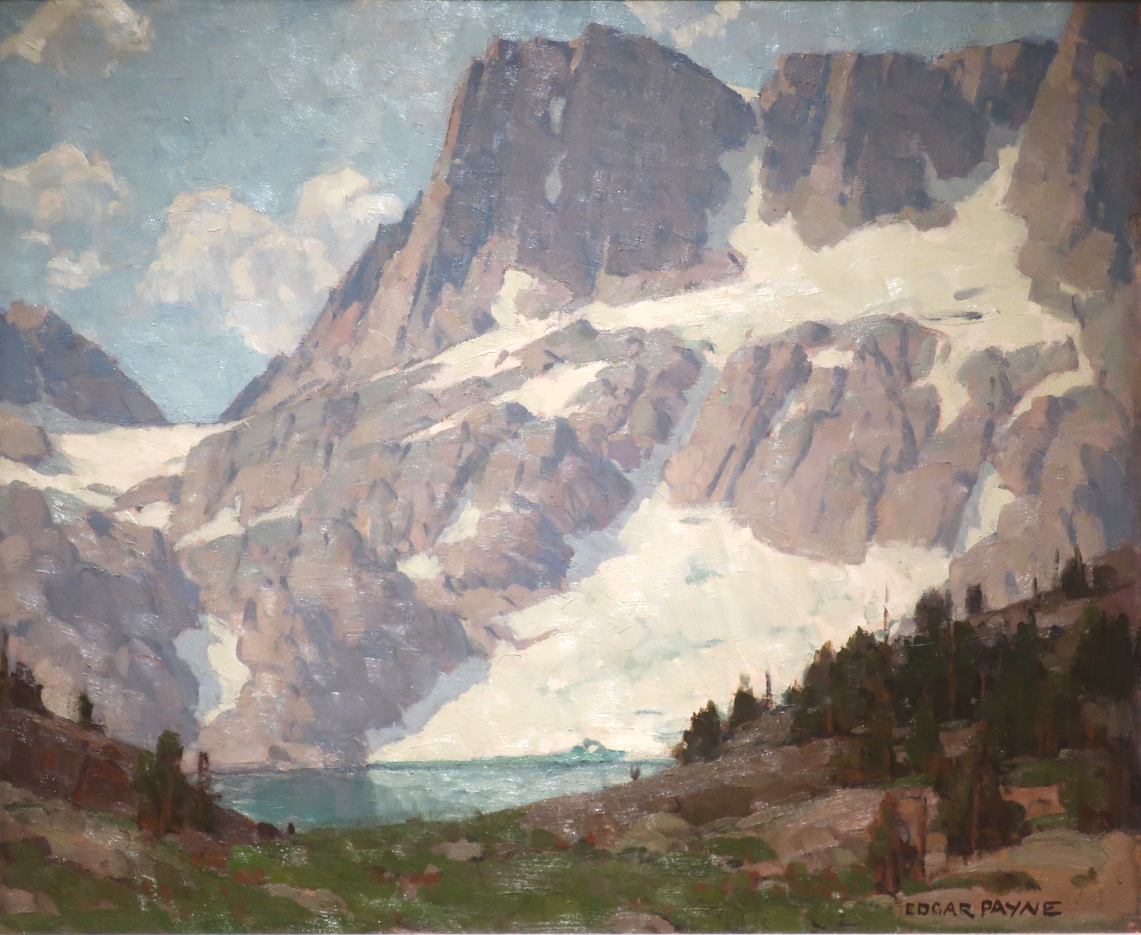 Mountain Lake by Edgar Alwin Payne, Phoenix Art Museum by Edgar Payne