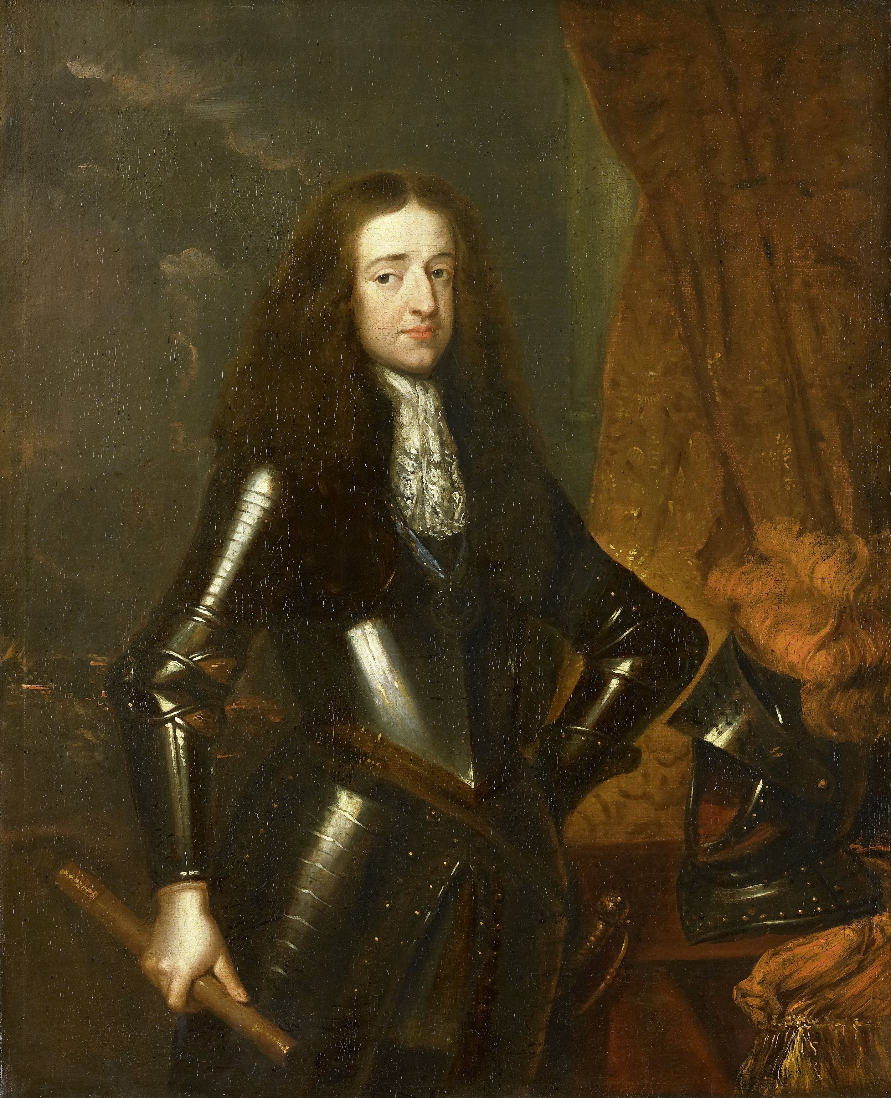 Willem III (1650-1702), prins van Oranje en sinds 1689 koning van Engeland by Caspar Netscher