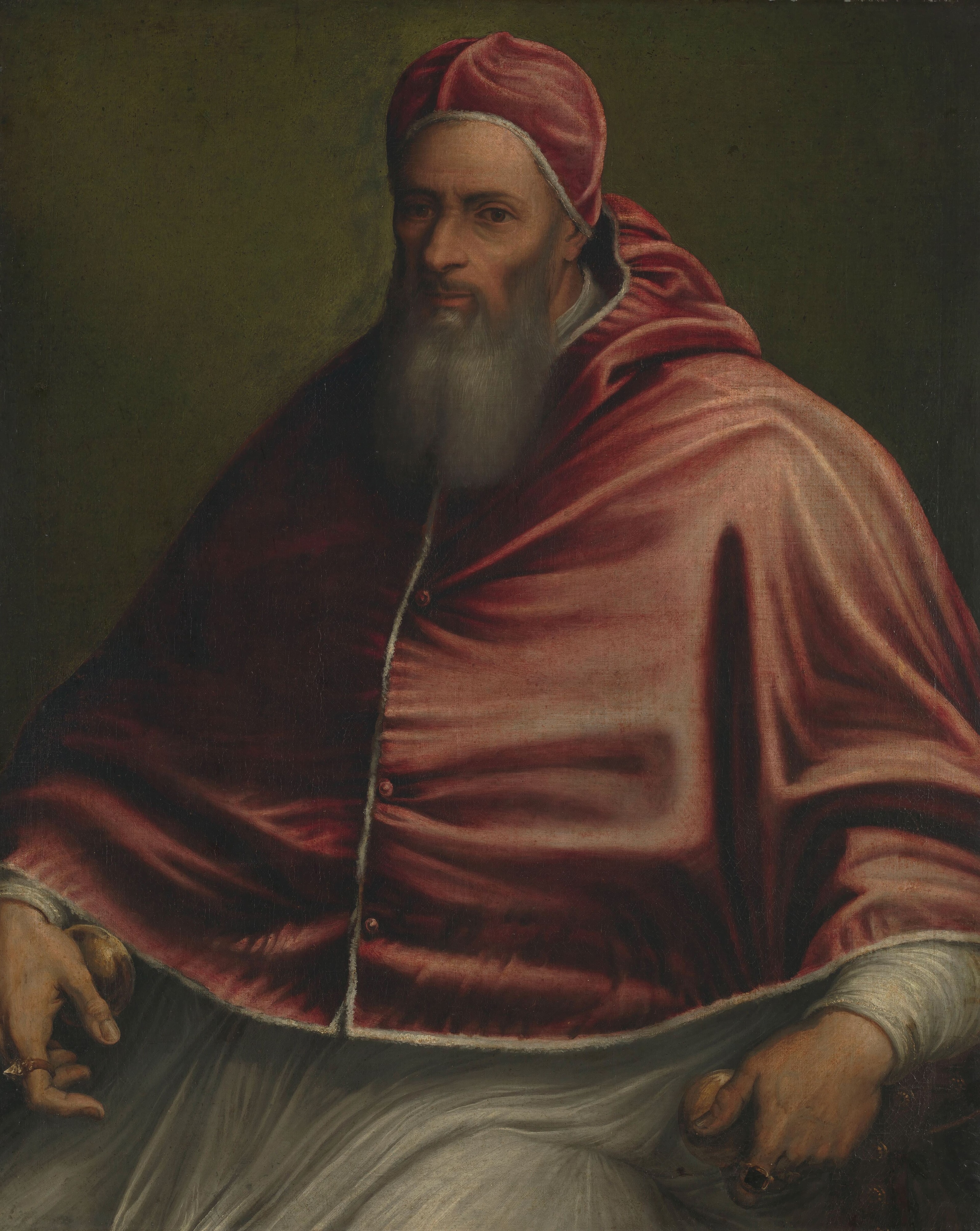 Pope Julius III (1478-1555) by Girolamo Siciolante da Sermoneta