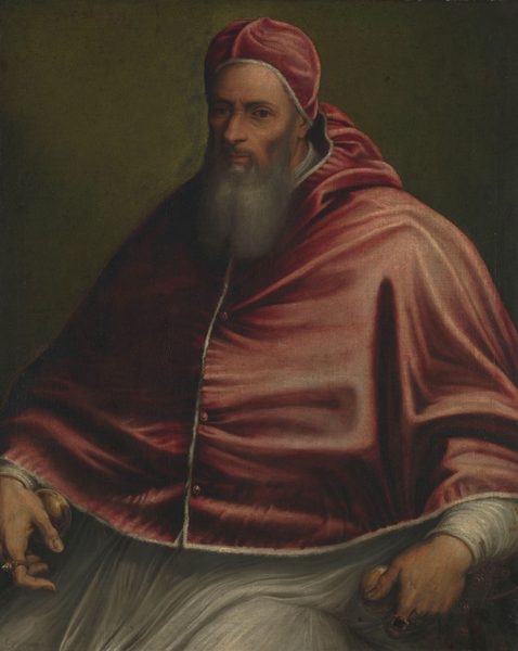 Pope Julius III (1478-1555) by Girolamo Siciolante da Sermoneta