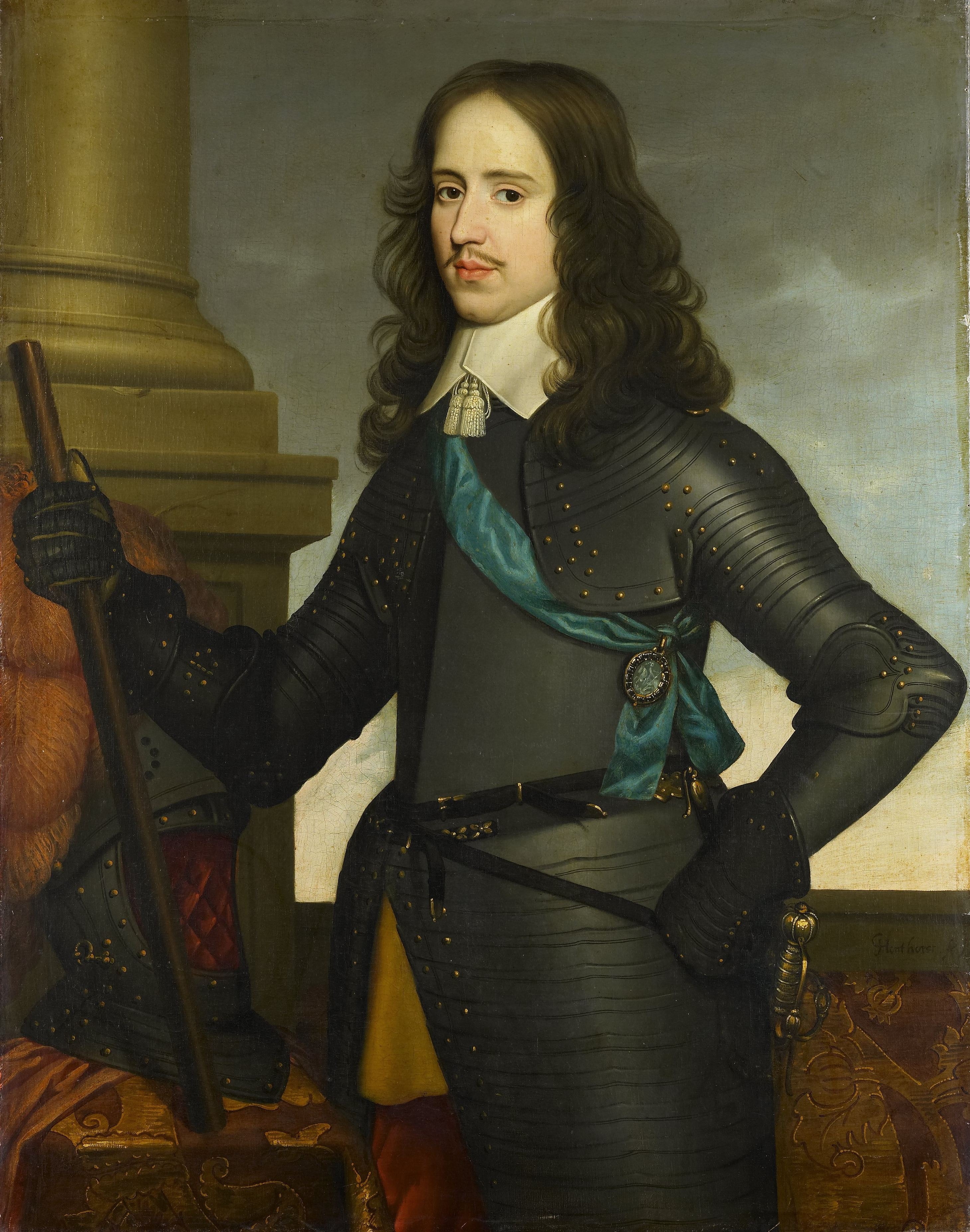 Portrait of Willem II (1626-1650), Prince of Orange by Gerard van Honthorst