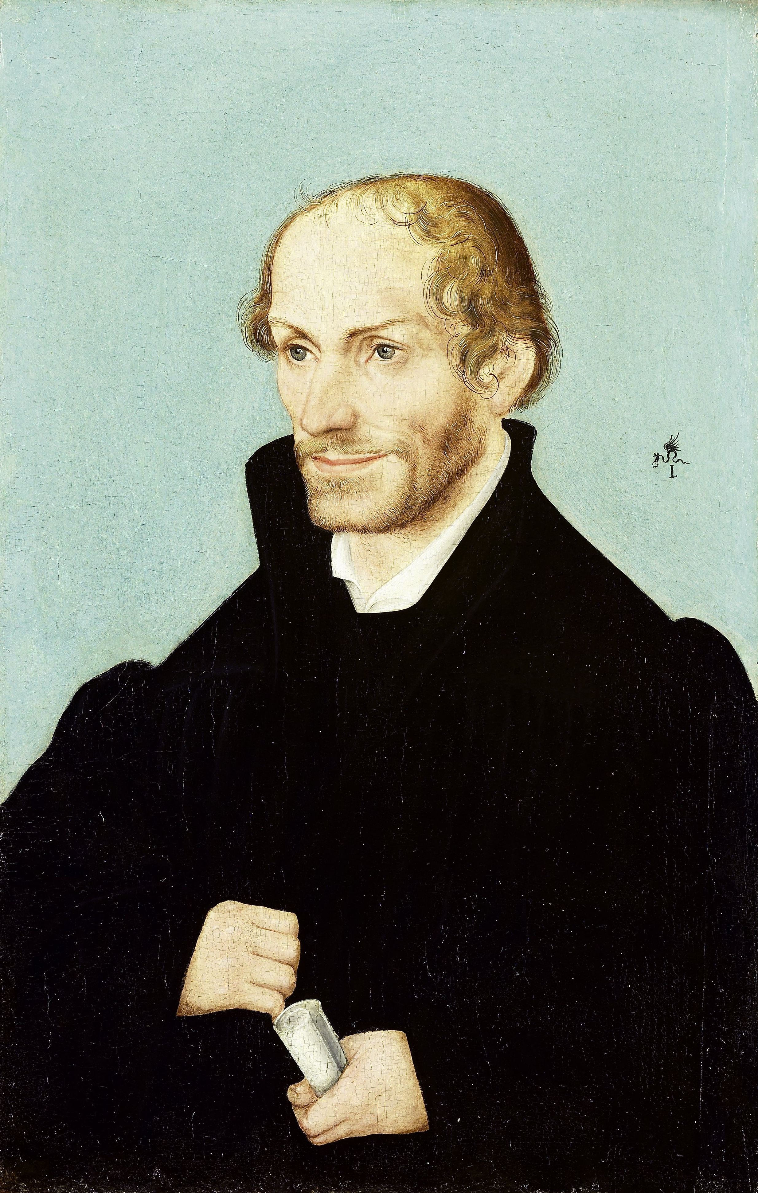 Philipp Melanchthon, Leading Figure of the Reformation by Lucas Cranach the Elder