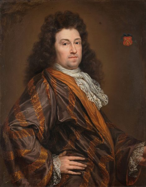 Portrait of François Leydecker (1650-1718). Delegate to the Court of Audit for Zeeland by Anonymous Unknown author
