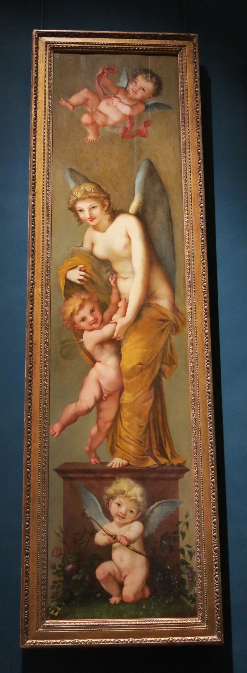 Décor du salon de la Richesse - Les Plaisirs (Louvre, RF 2005-22) by Tangopaso