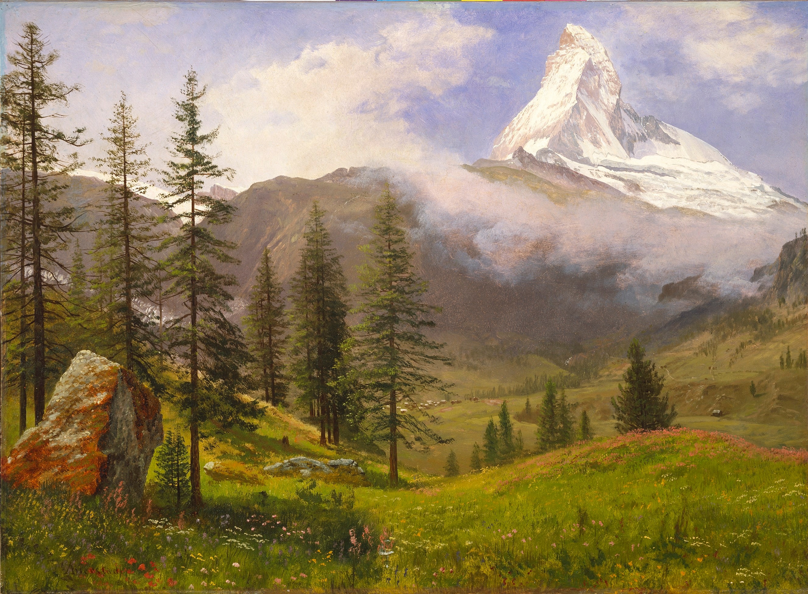 The Matterhorn by Albert Bierstadt