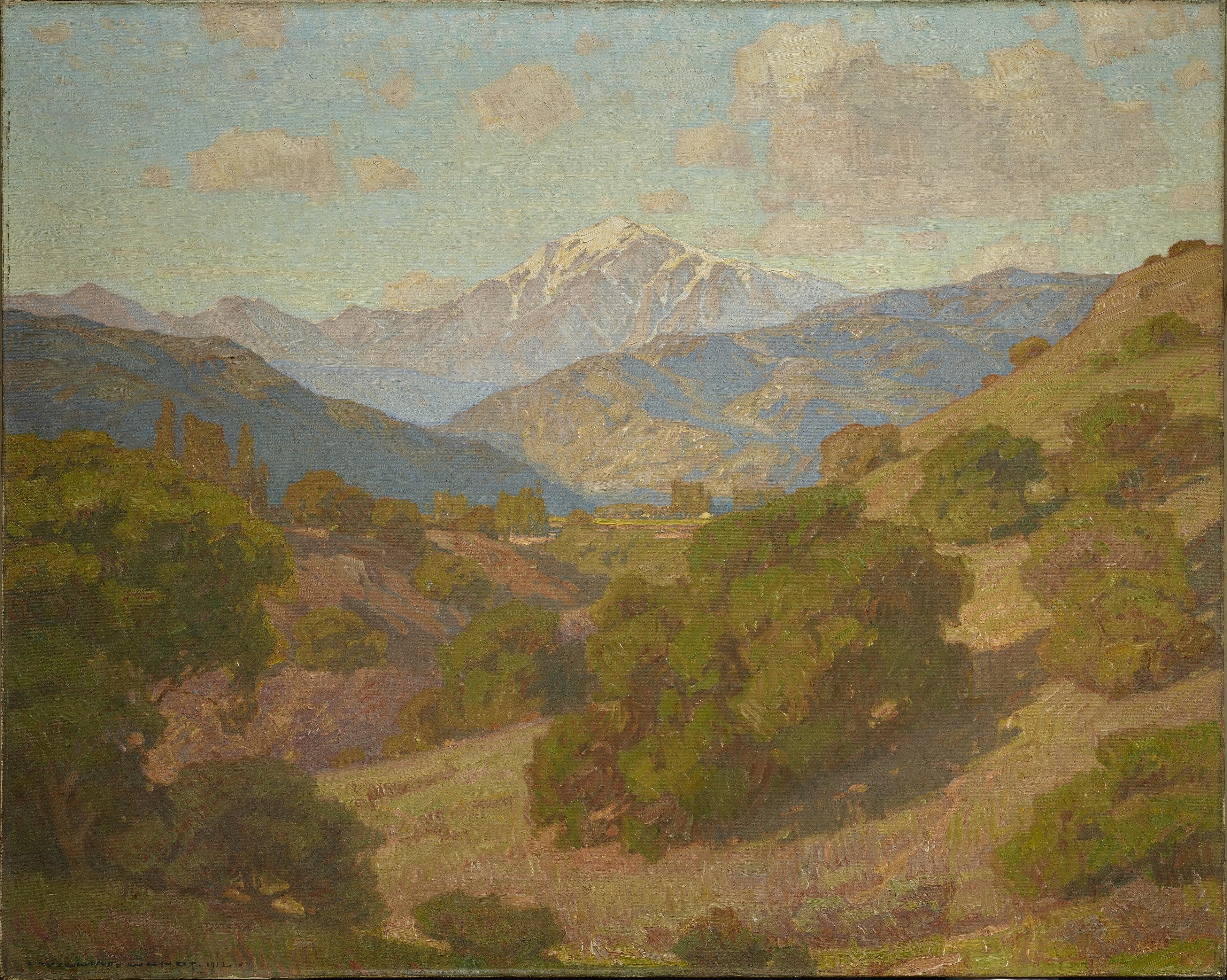 Mount San Antonio by William Wendt
