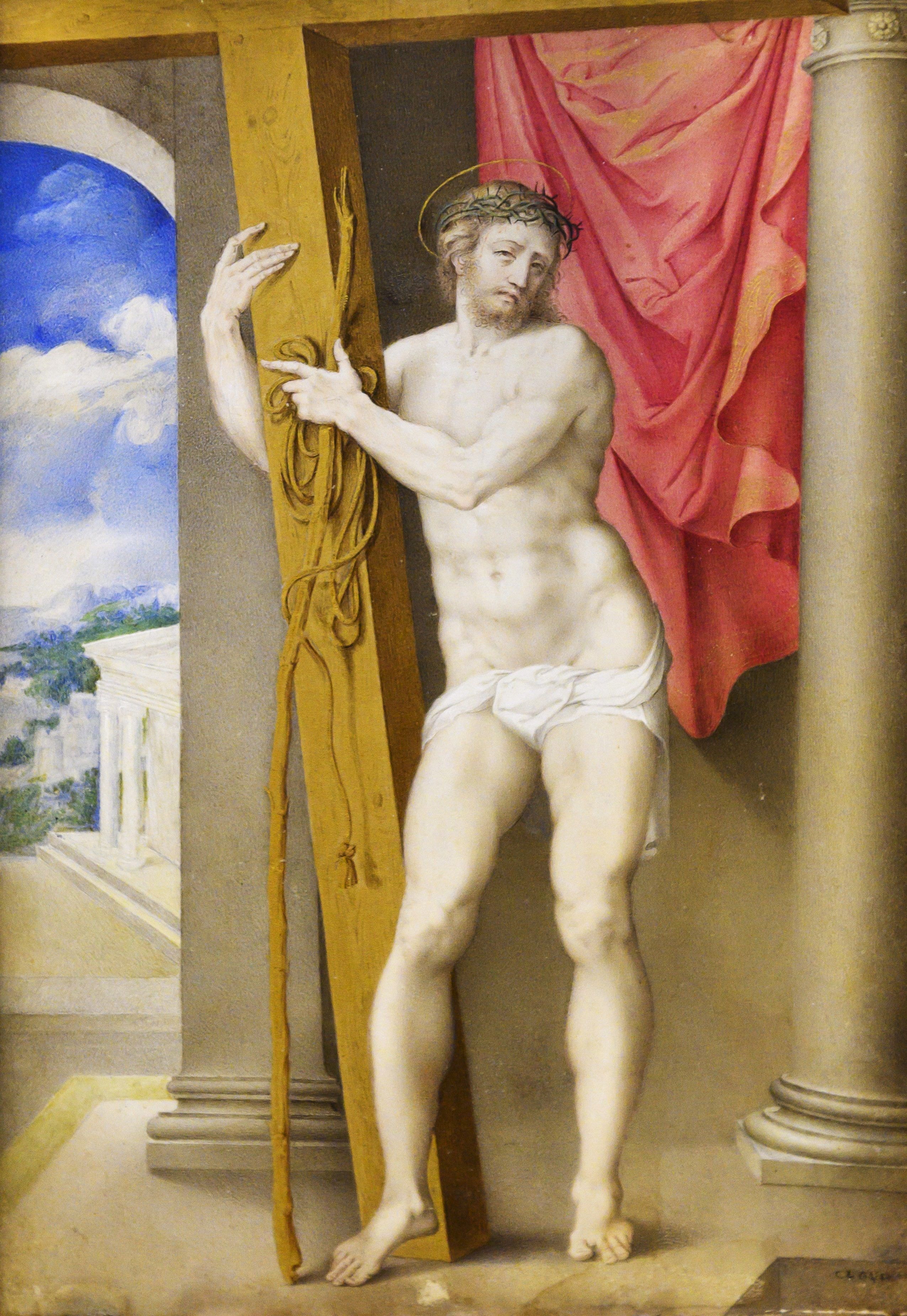 The Risen Christ by Giulio Clovio