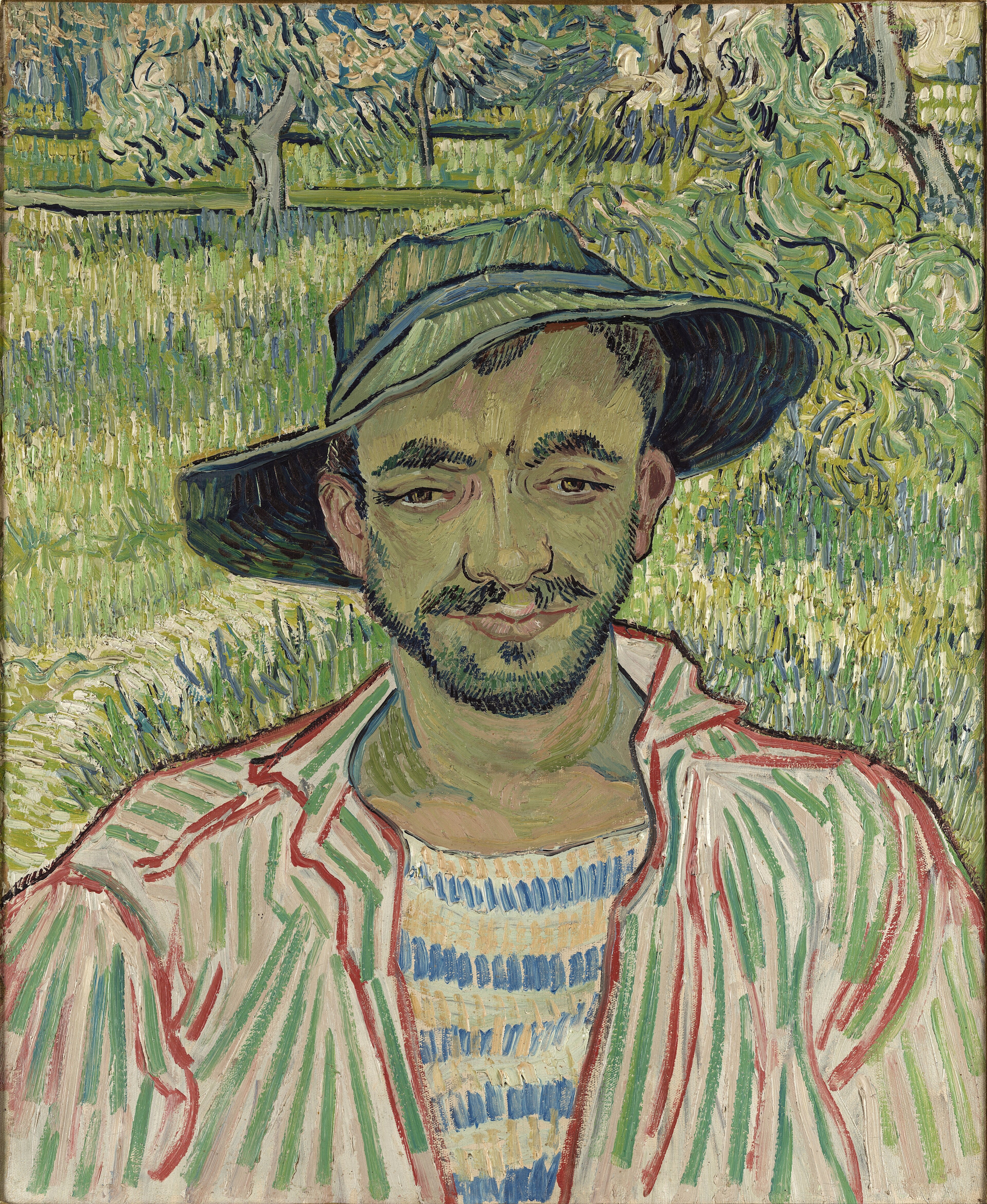 Young Peasant, 1889, by Vincent van Gogh