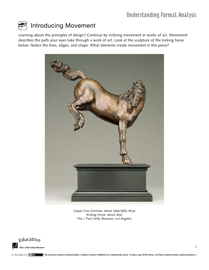 First page of the original Introducing Movement PDF